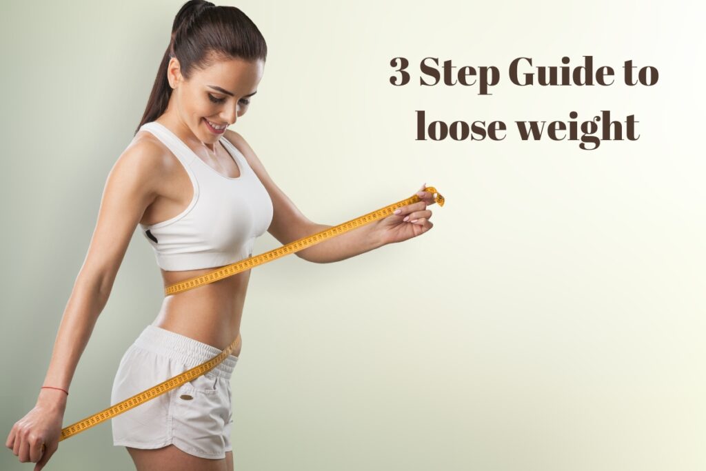 Woman measuring waist for weight loss guide