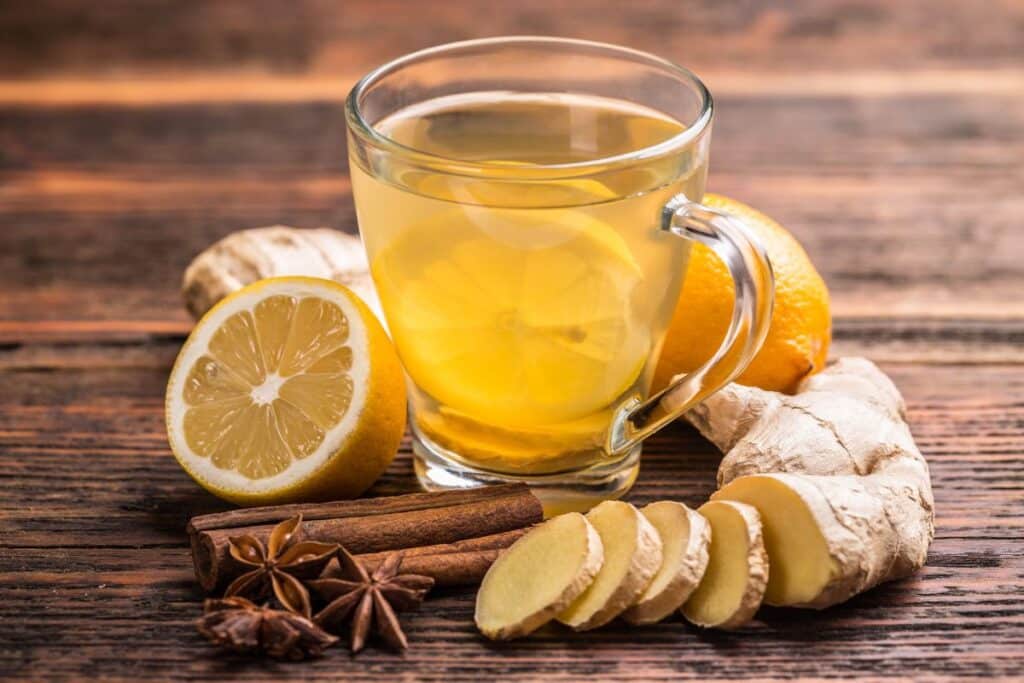 is ginger peach turmeric tea good for you