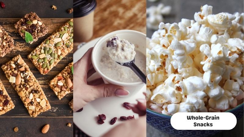 Whole-grain snacks