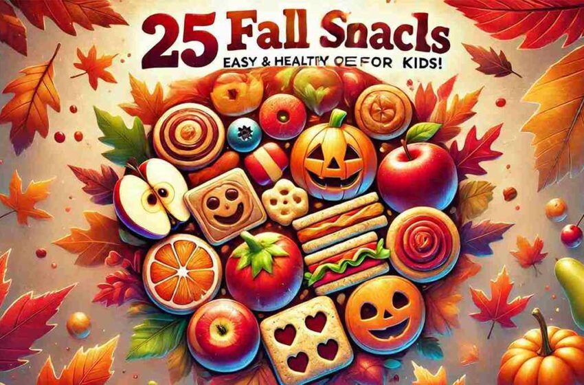 Fall snack ideas for kids